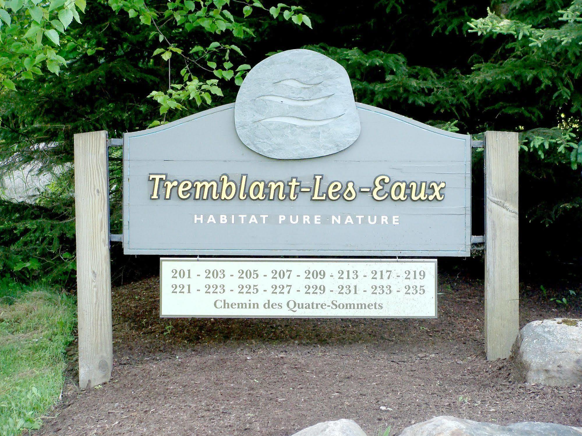 Tremblant Les Eaux - Location Adp Lägenhet Mont-Tremblant Exteriör bild